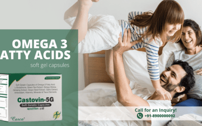 Omega 3 fatty acids soft gel capsules