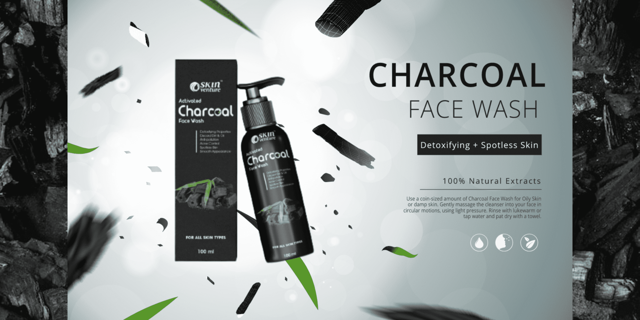 Charcoal Face Wash Manufacturers & Suppliers Casca Remedies