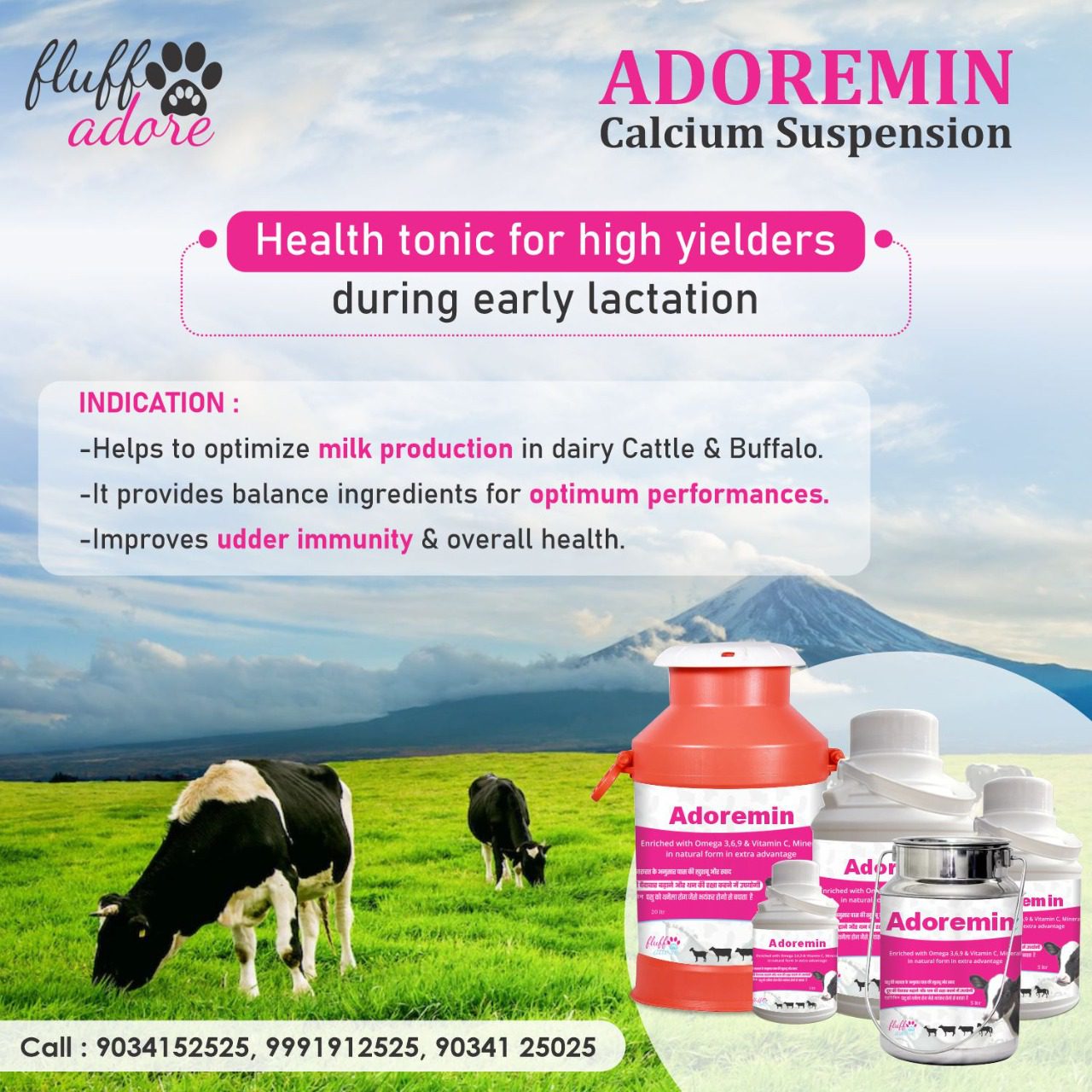 Calcium Suspension Animals Feed Use, benefits & Side Effects