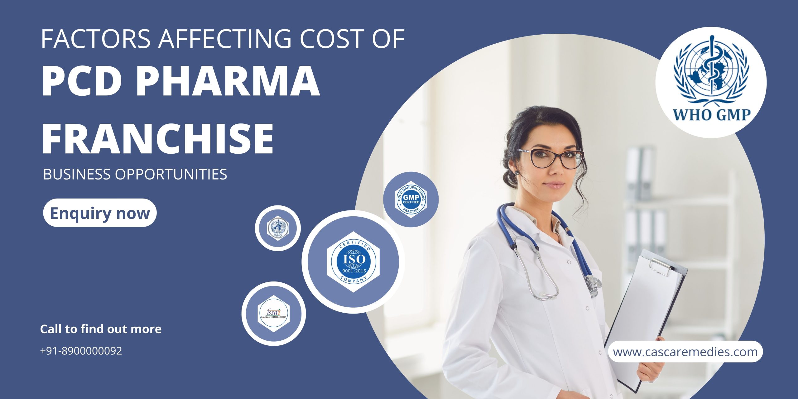 Factors Affecting Cost of PCD Pharma Franchise Business Opportunities