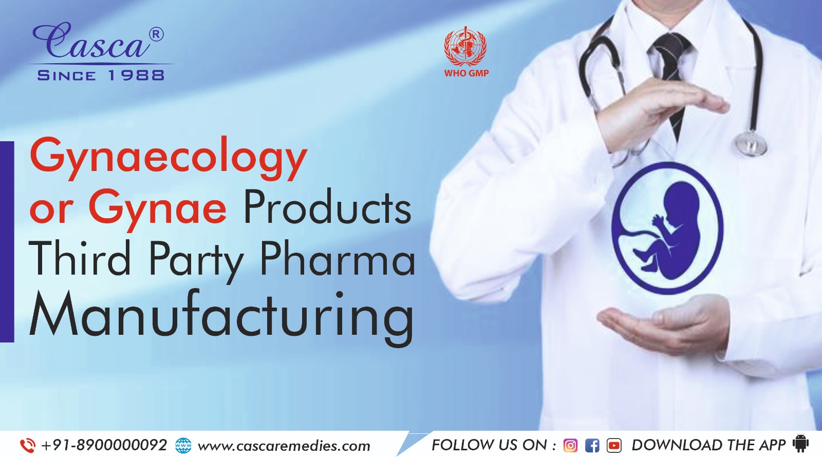 Gynaecological Products Range and third party pharma manufacturing