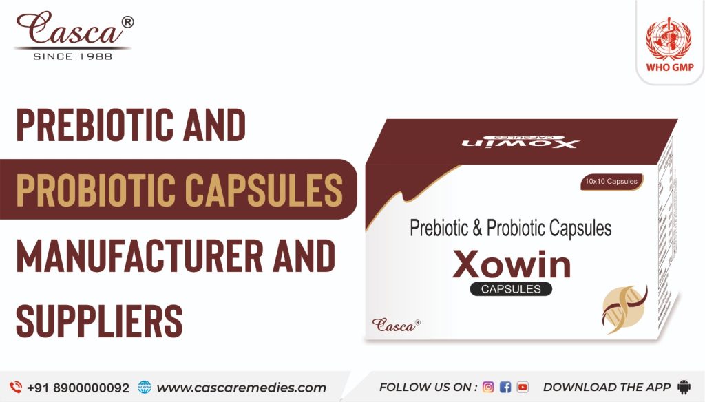 Prebiotic and Probiotic capsules