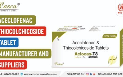 Aceclofenac Thiocolchicoside Tablet Manufacturer and Suppliers