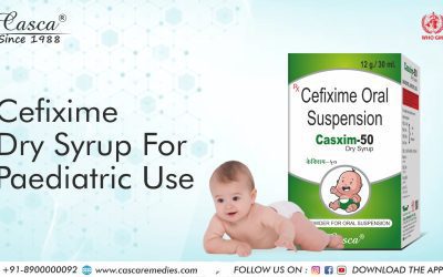 Cefixime Dry Syrup for Paediatric Use