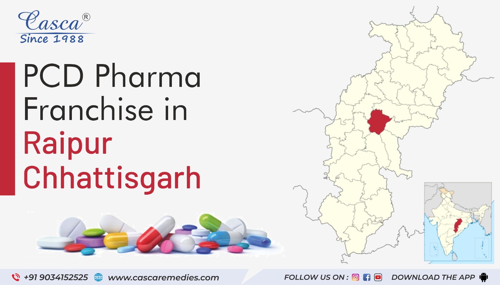 PCD Pharma Franchise in Raipur Chhattisgarh