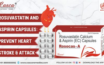 Rosuvastatin and Aspirin capsules Prevent heart stroke & attack