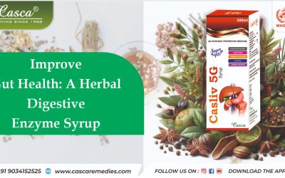Improve Gut Health: A Herbal Digestive Enzyme Syrup