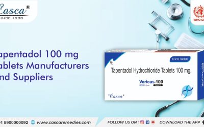 Tapentadol 100 mg Tablets Manufacturers and Suppliers