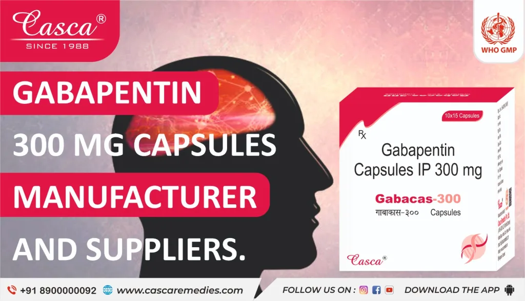 gabapentin 300 mg capsule manufacturer & supplier