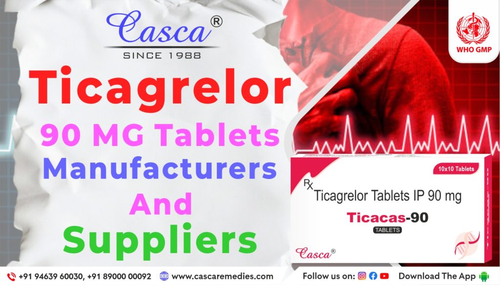 Ticagrelor 90 mg Tablets