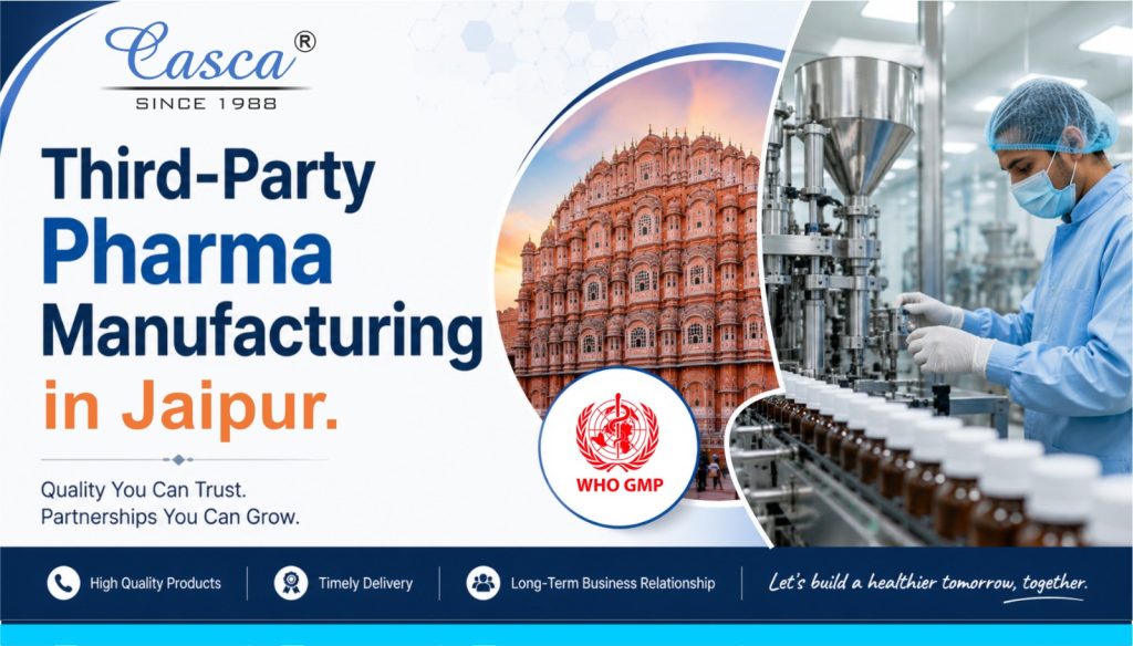 third party pharma manufacturing company in Jaipur