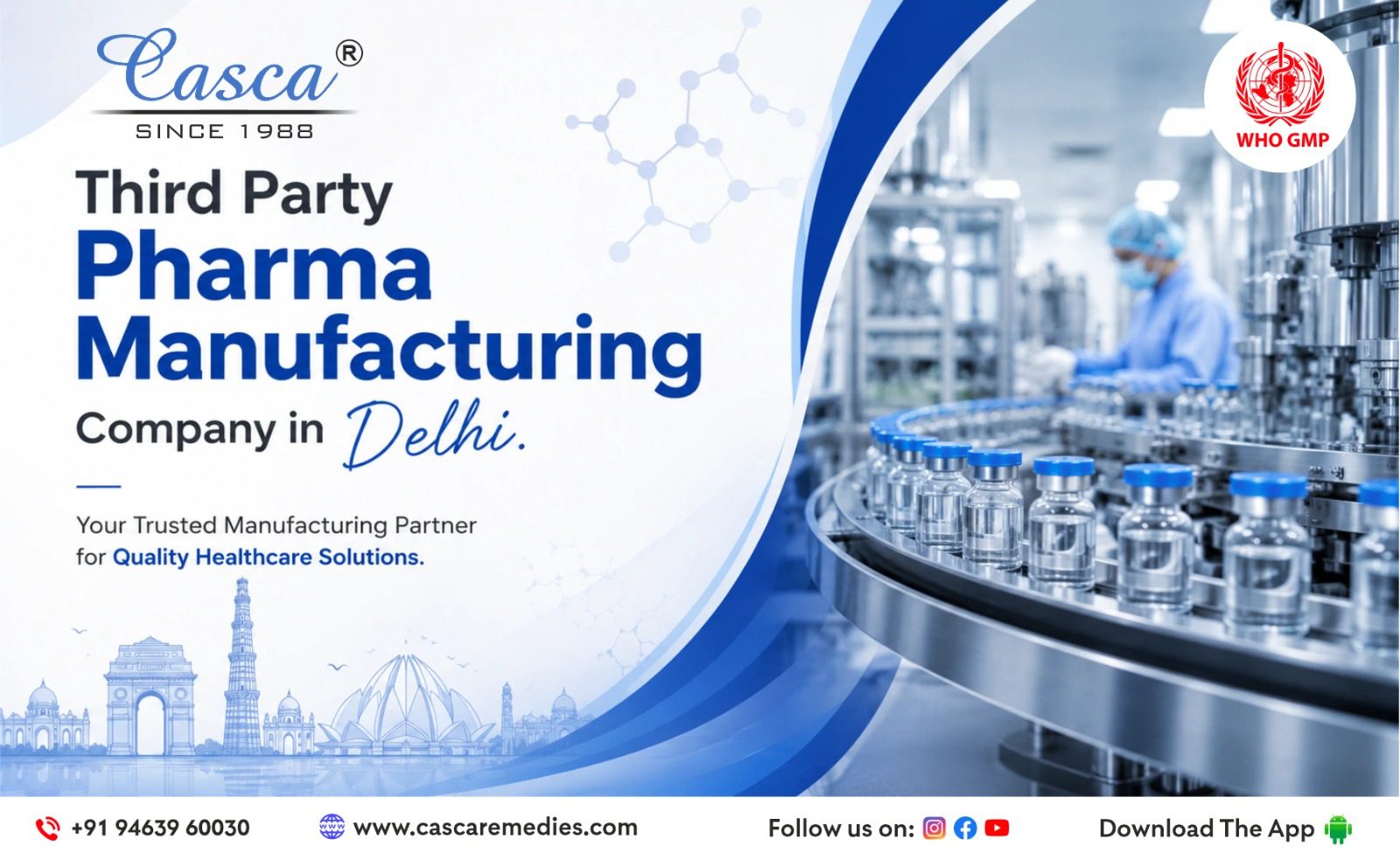Third Party Pharma Manufacturing Company in Delhi