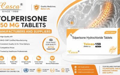Tolperisone 150 mg tablets manufacturers and suppliers