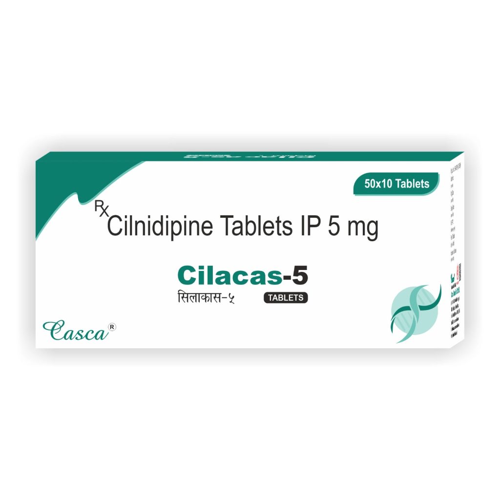 Cilnidipine IP 5 MG Tablets