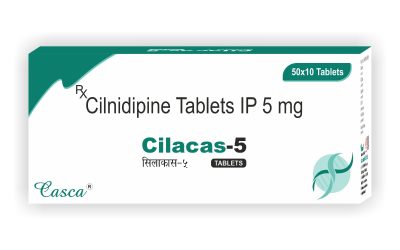 Cilnidipine IP 5 MG Tablets